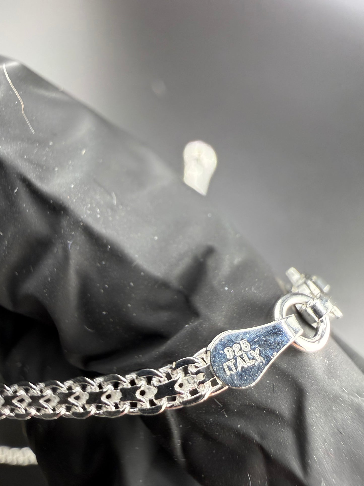20" 3mm Bismark Link Chain 925 Sterling Silver Brand New